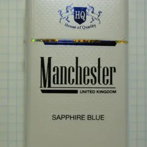 Manchester sapphire blue